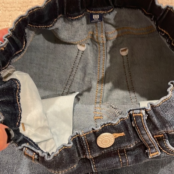 UNIQLO Girls Pull On Ultra Stretch Denim Skirt Sz 120 (5/6) - Picture 7 of 7